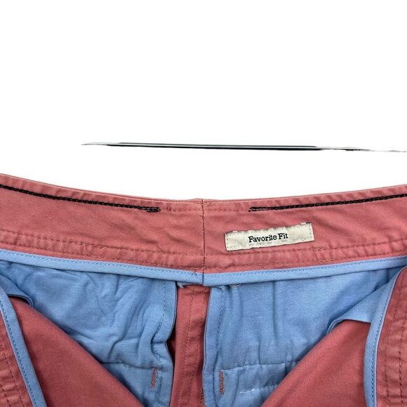 L.L Bean Favorite‎ Fit Jeans Straight Stretch Pockets Zip Fly Salmon Women Sz 34 - Picture 4 of 8